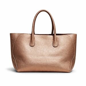 Metallic Gold Oversized Tote Bag Slouchy Hobo Shoulder Bag 19”